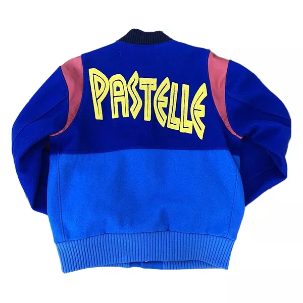 Pastelle Jacket | American Rapper Kanye West Blue Jacket