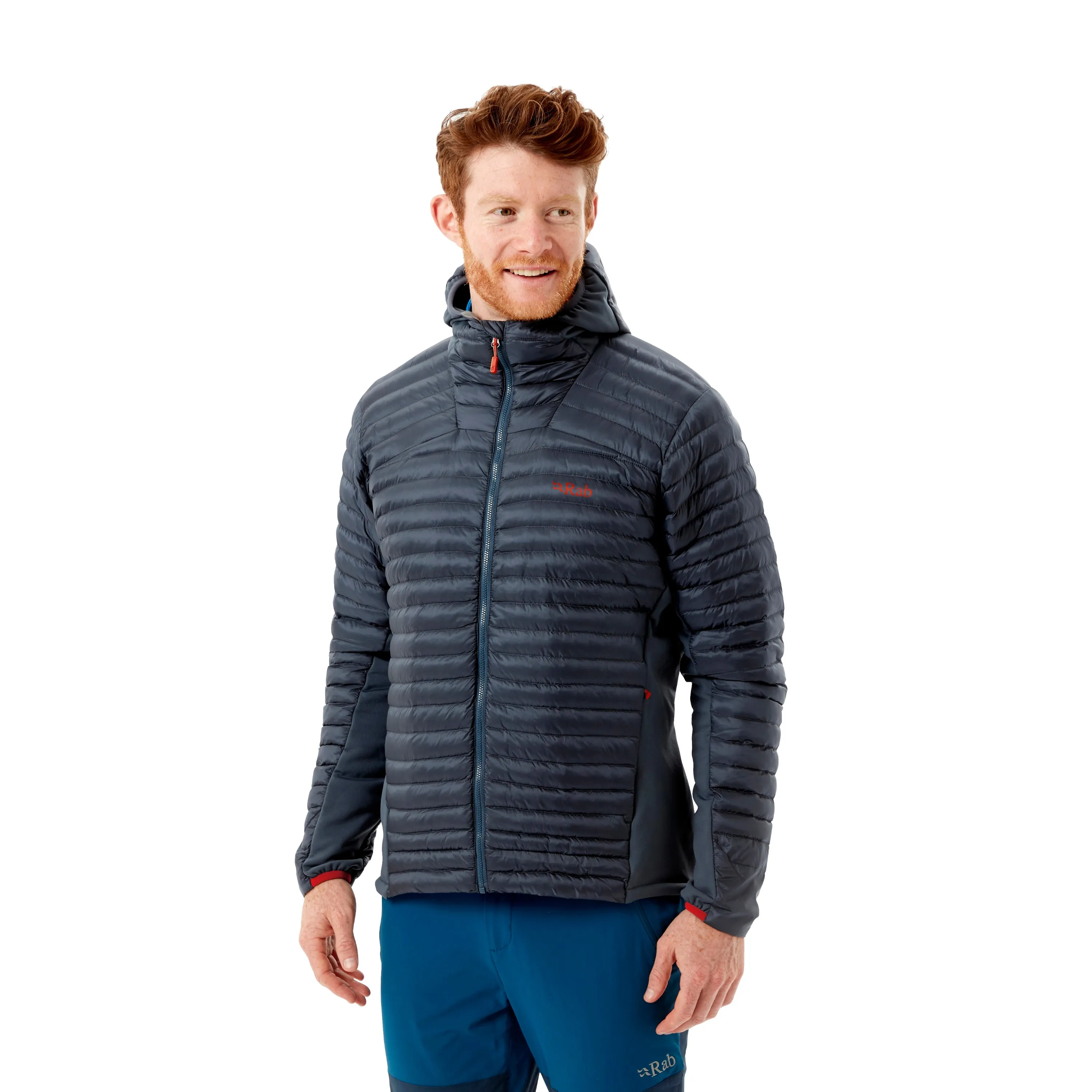 Rab Men's Cirrus Flex 2.0 Hoody Steel | Buy Rab Men's Cirrus Flex 2.0 Hoody Steel here | Outnorth