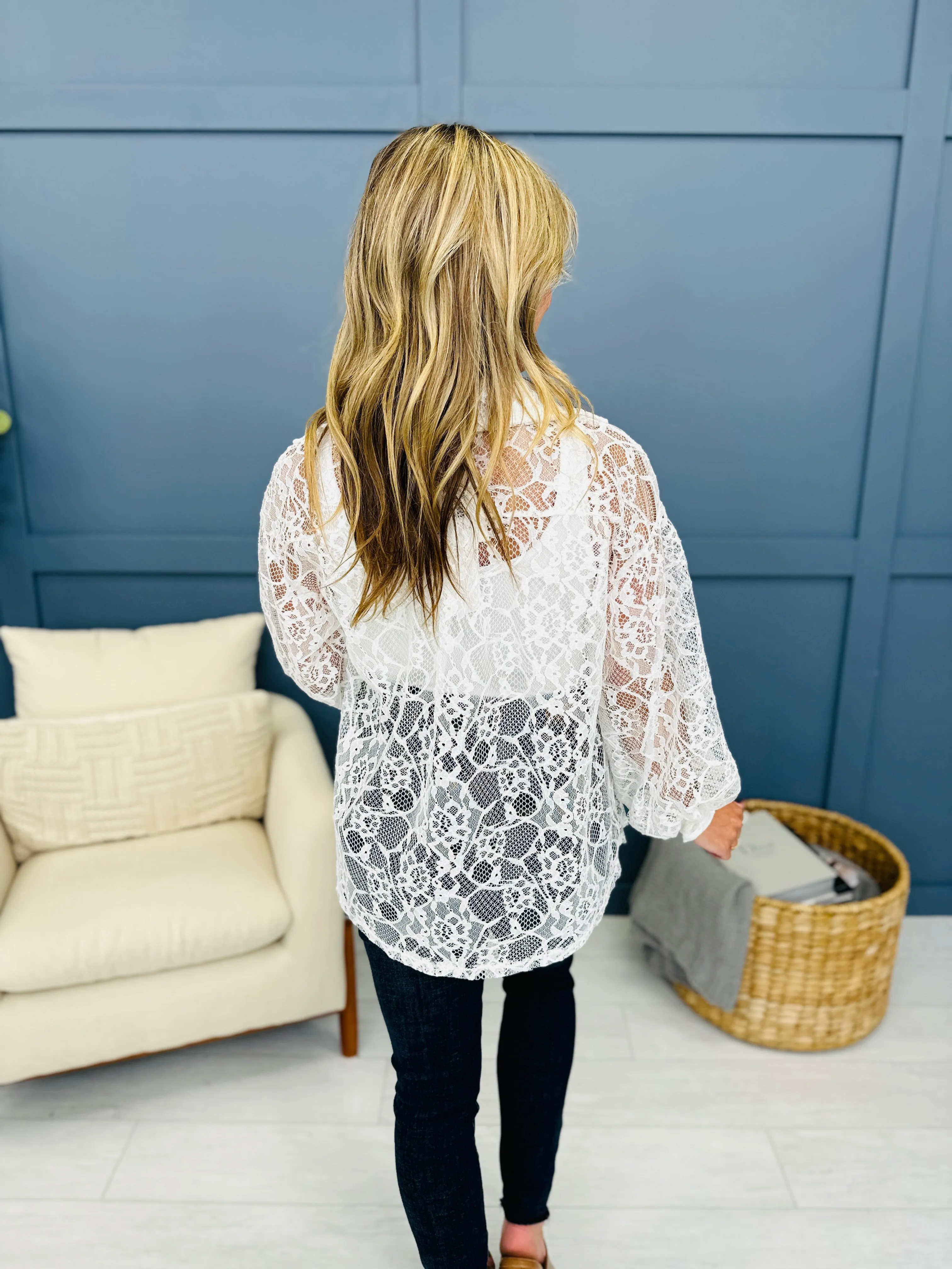 REG/CURVY Summer Steal Lovely Lace Shacket--Multiple Colors