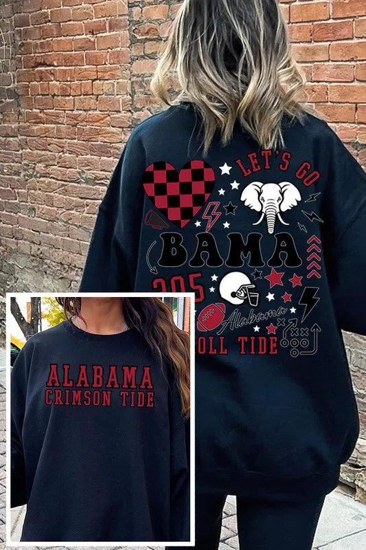 ROLL TIDE ALABAMA UNISEX FLEECE SWEATSHIRT