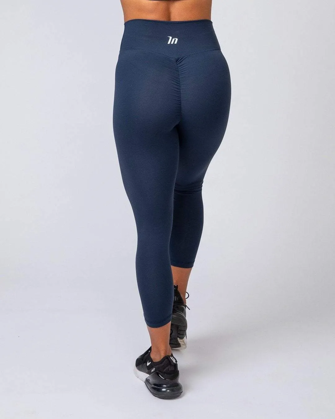 Signature Scrunch 7/8 Leggings - Navy