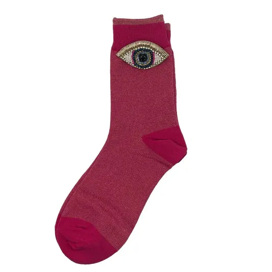 Sixton London Single Socks with Pins