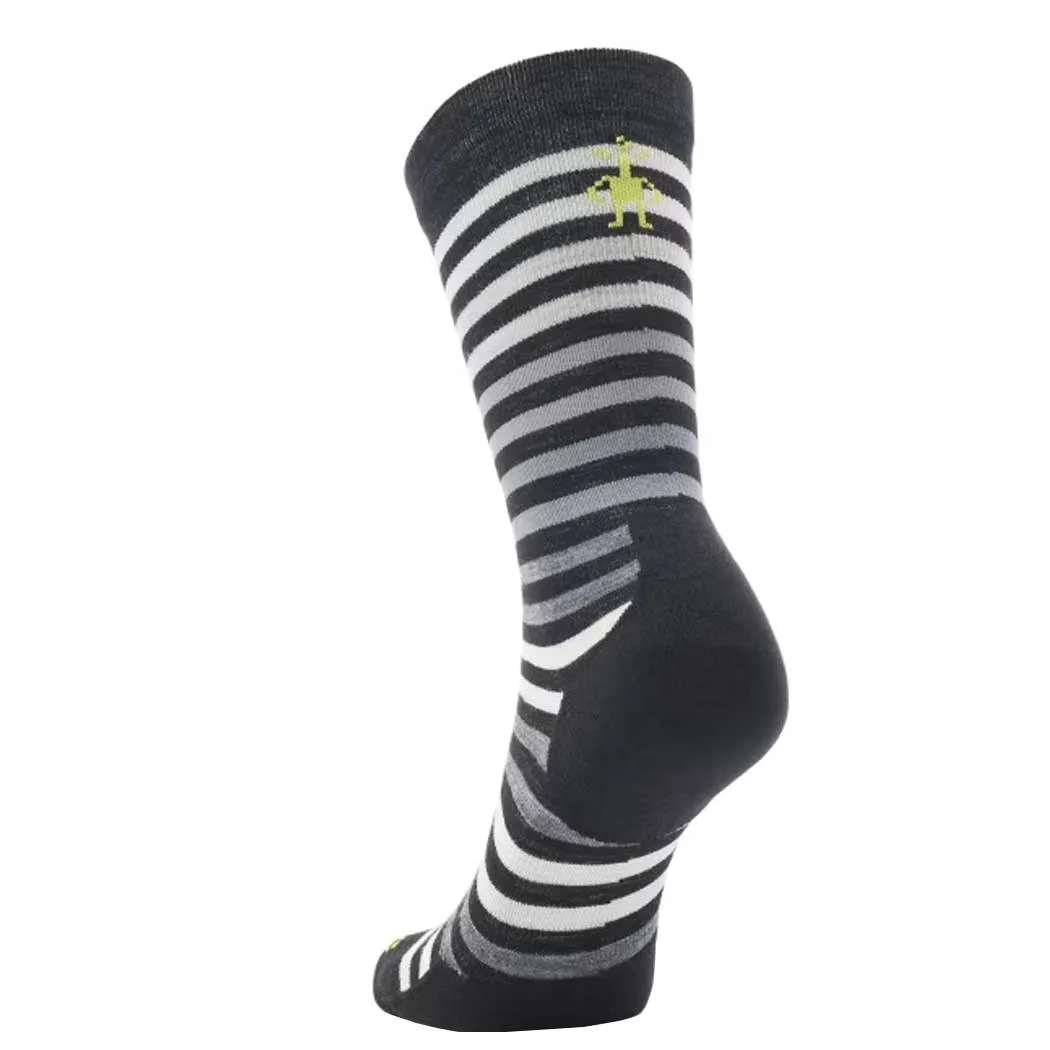 Smartwool Everyday Spruce Street Crew Socks Black/ White (Men's)