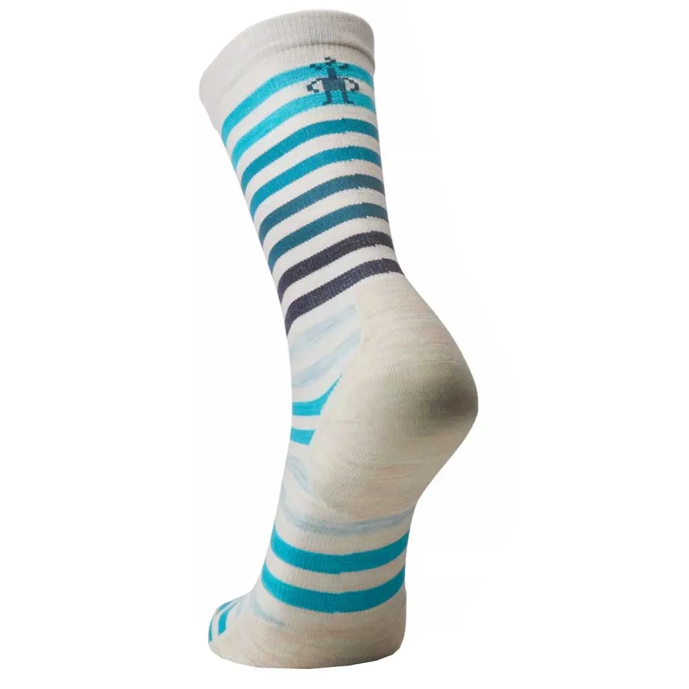 Smartwool Spruce Street Crew Socks Moonbeam (Unisex)