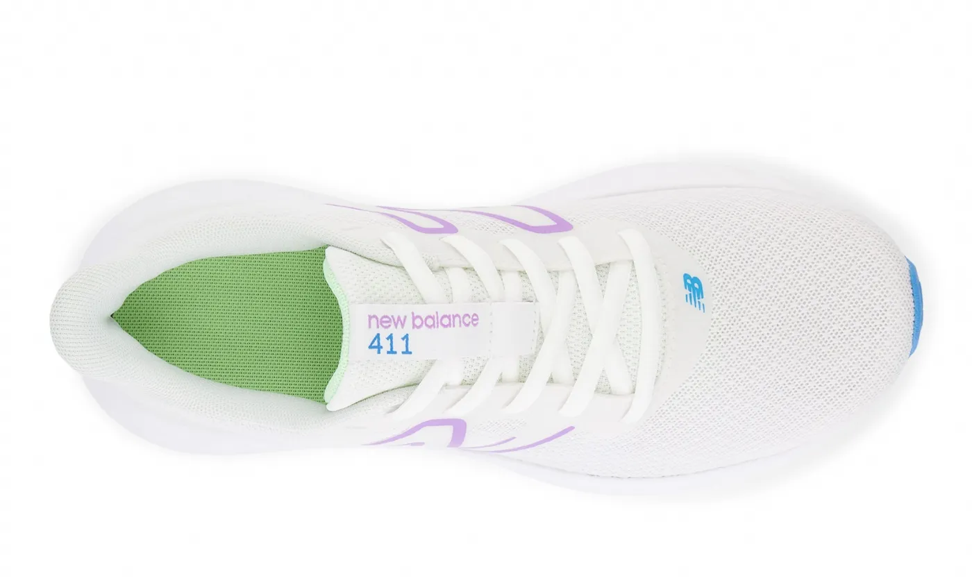 SNEAKERS NEW BALANCE DONNA WHITE W411RW3