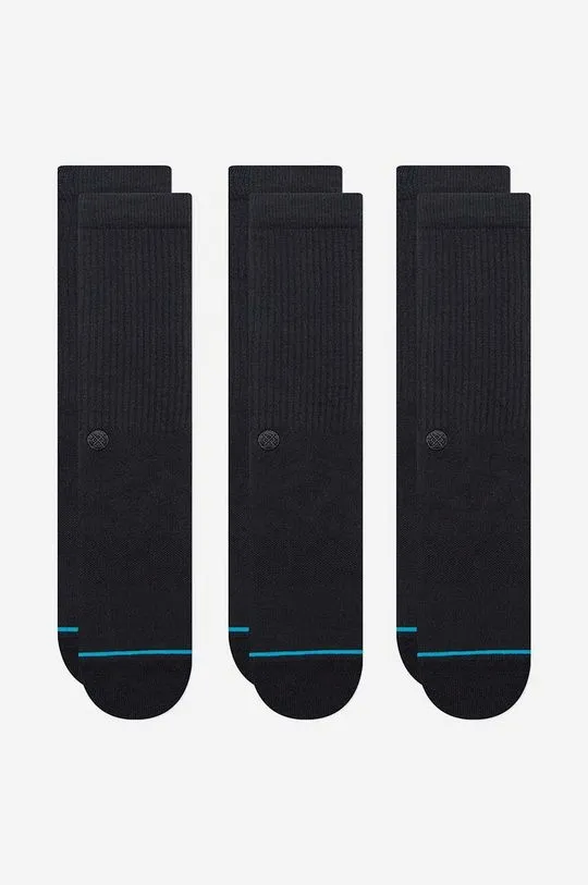 Stance socks Shelter men's black color