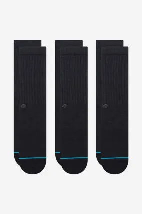 Stance socks Shelter men's black color