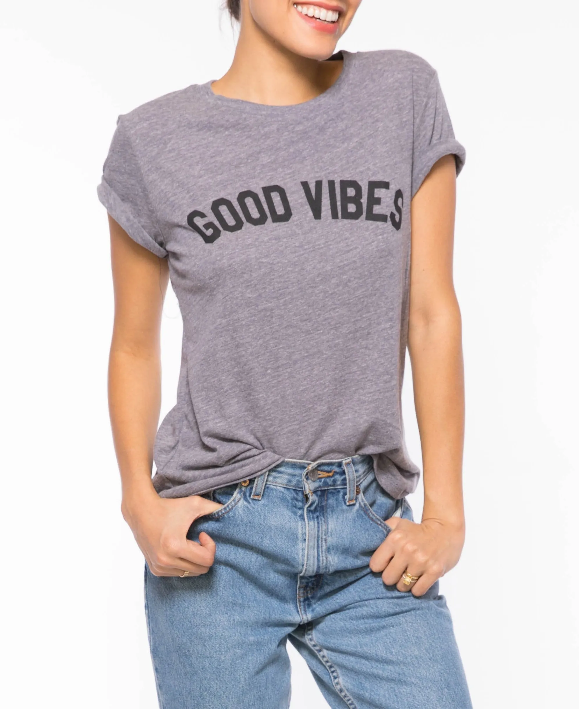 SUB_URBAN RIOT Good Vibes Loose Tee