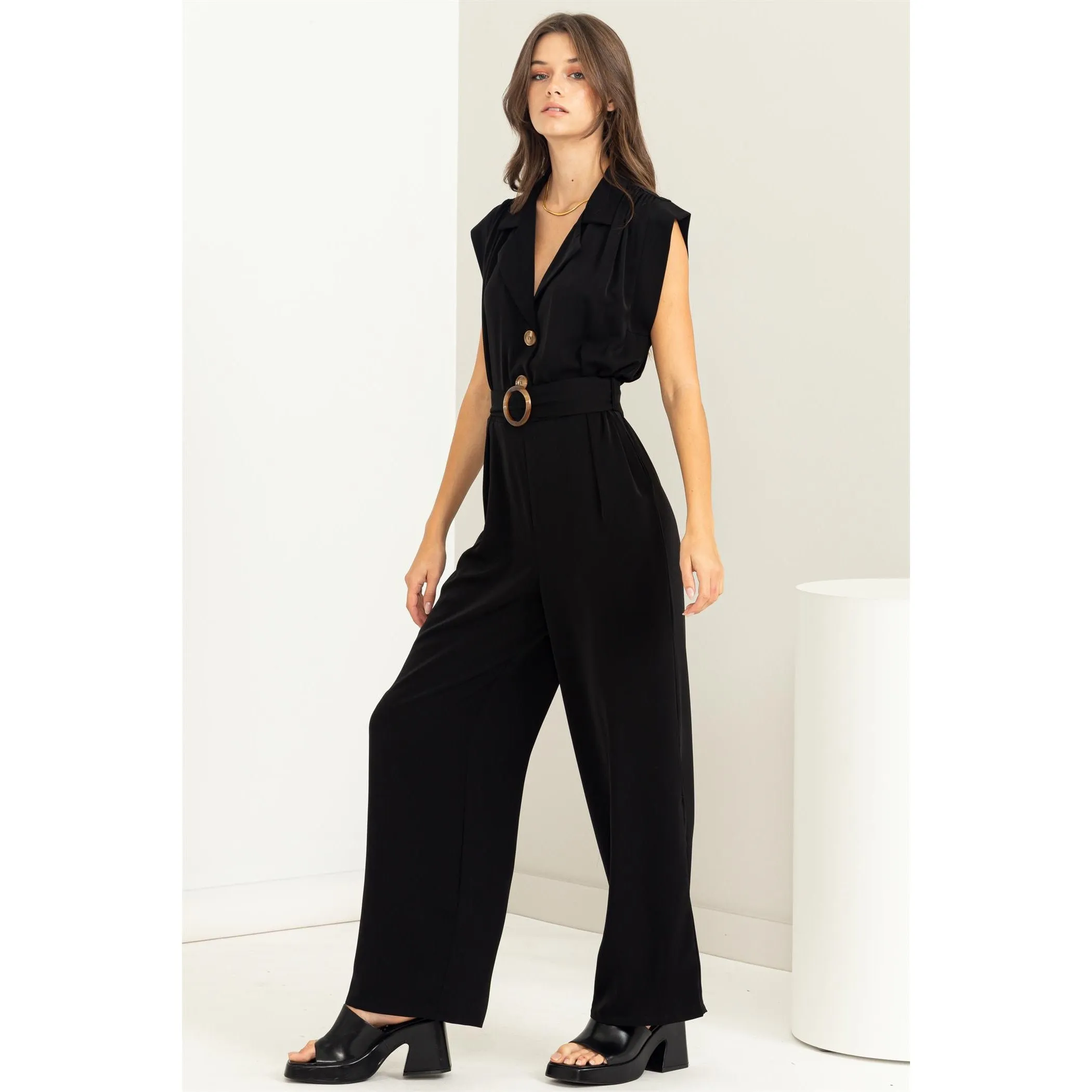 Sweet Pea Sleeveless Jumpsuit