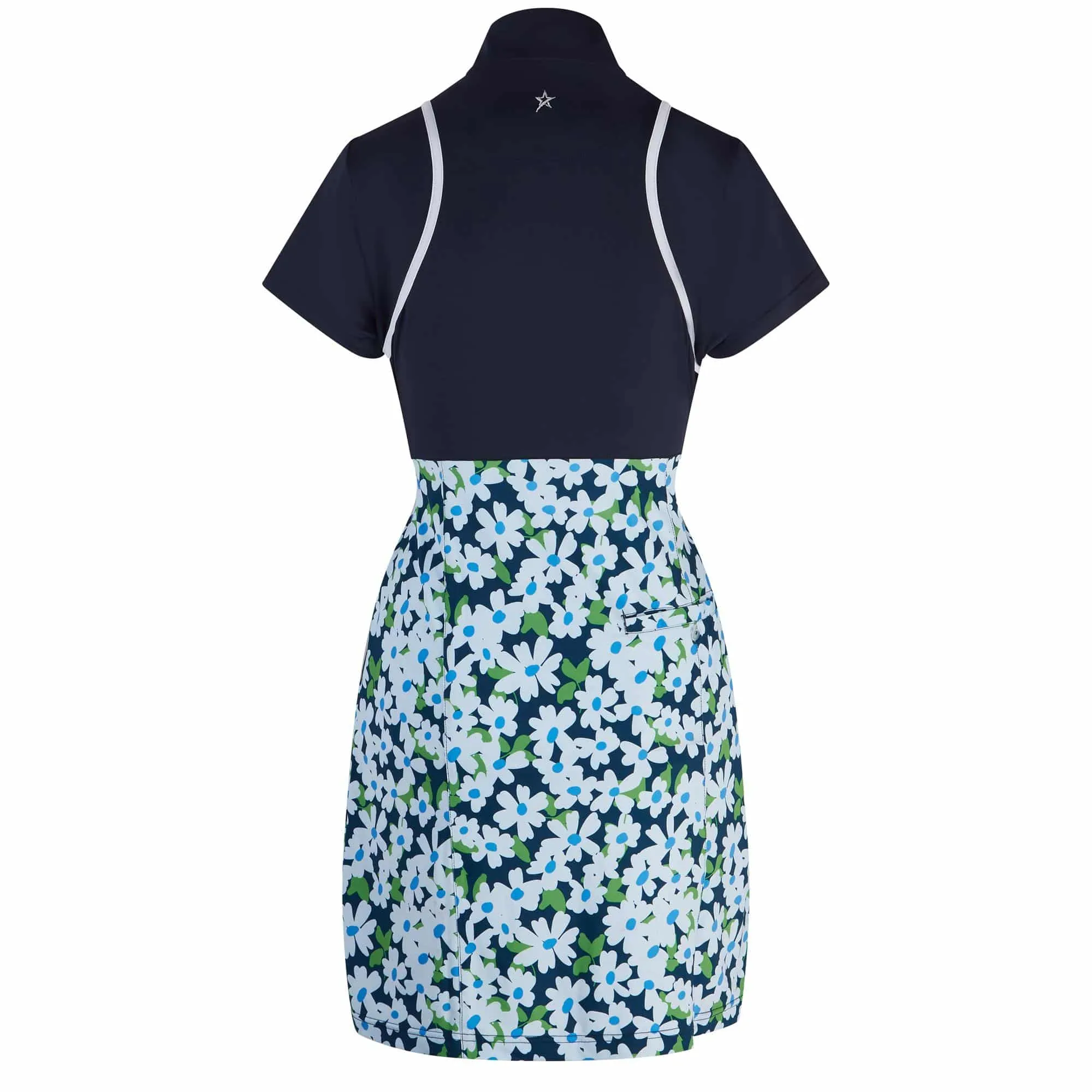 Swing Out Sister Bloom Cap Sleeve Ladies Golf Dress Daisy Chain