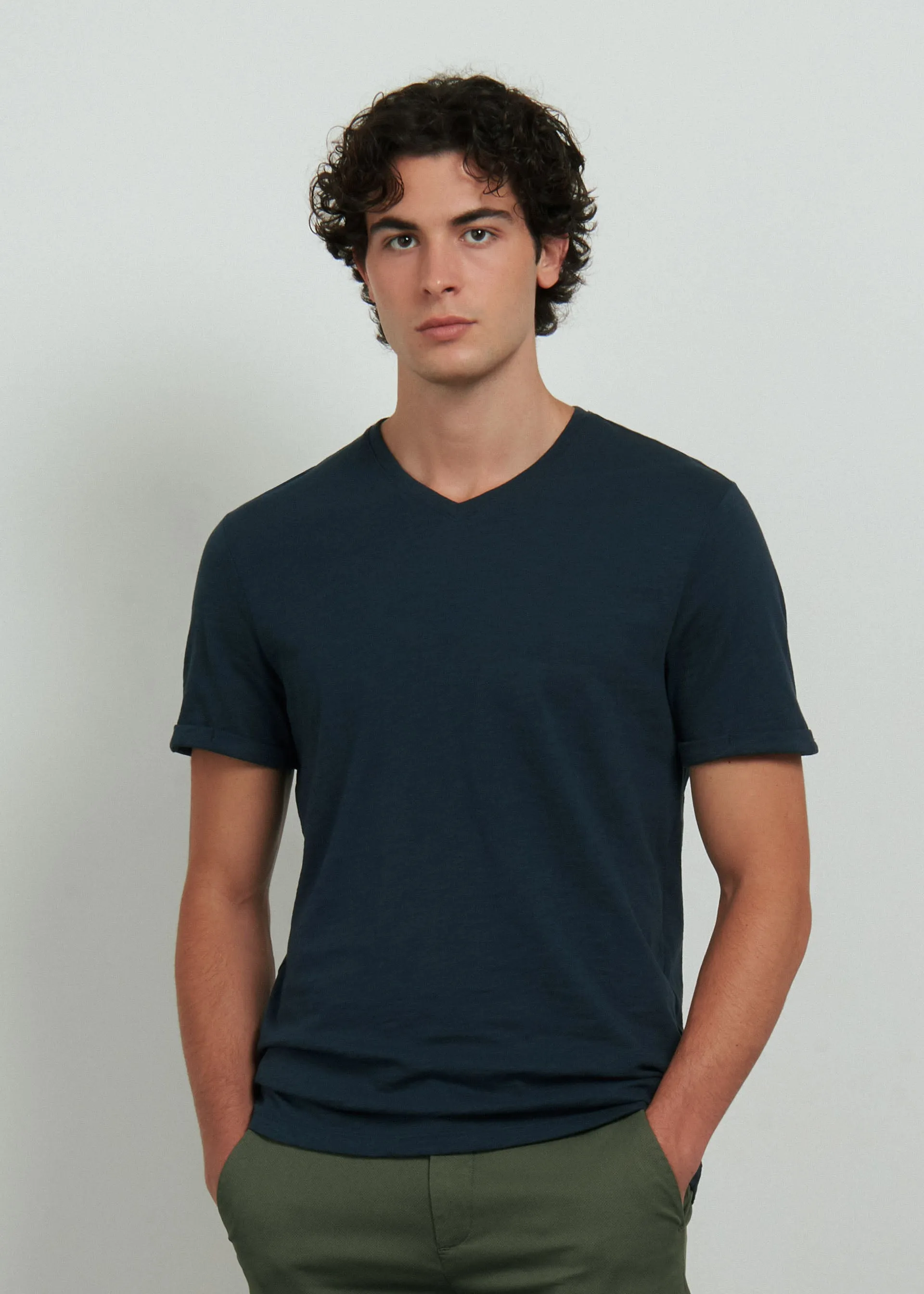 T shirt basic puro cotone