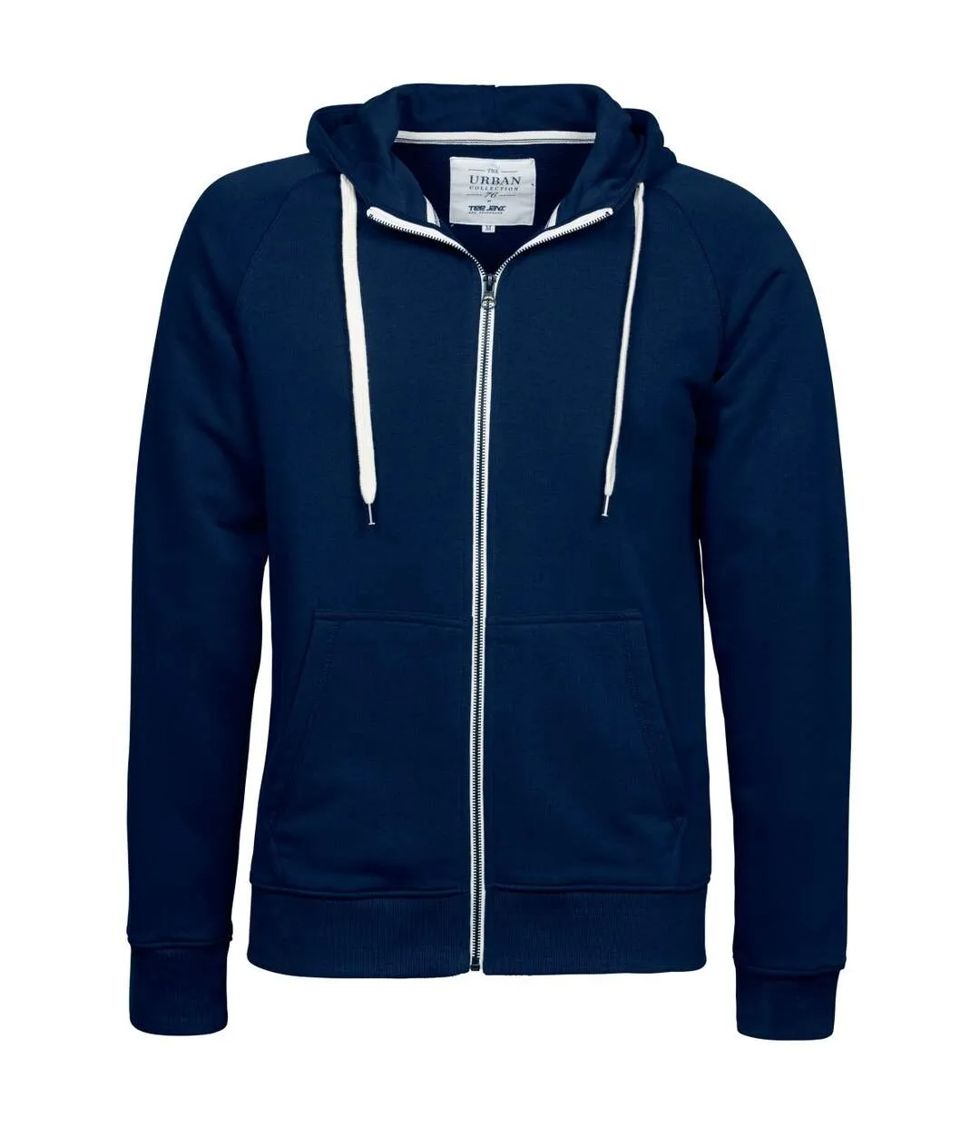 Tee Jays Mens Urban Zip Hoodie/Hoody (Navy Blue) - UTBC3315