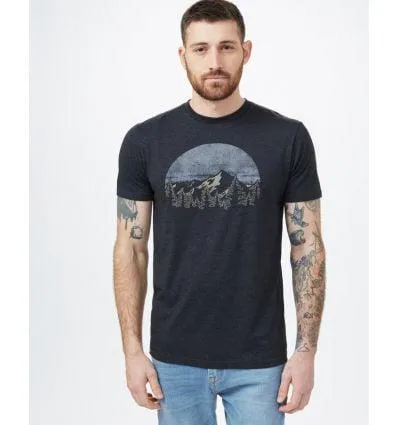 Tentree Vintage Sunset T-Shirt In Meteorite Black Heather