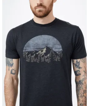 Tentree Vintage Sunset T-Shirt In Meteorite Black Heather