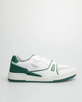 Tomaz C611 Men's Sneakers (White/Green)