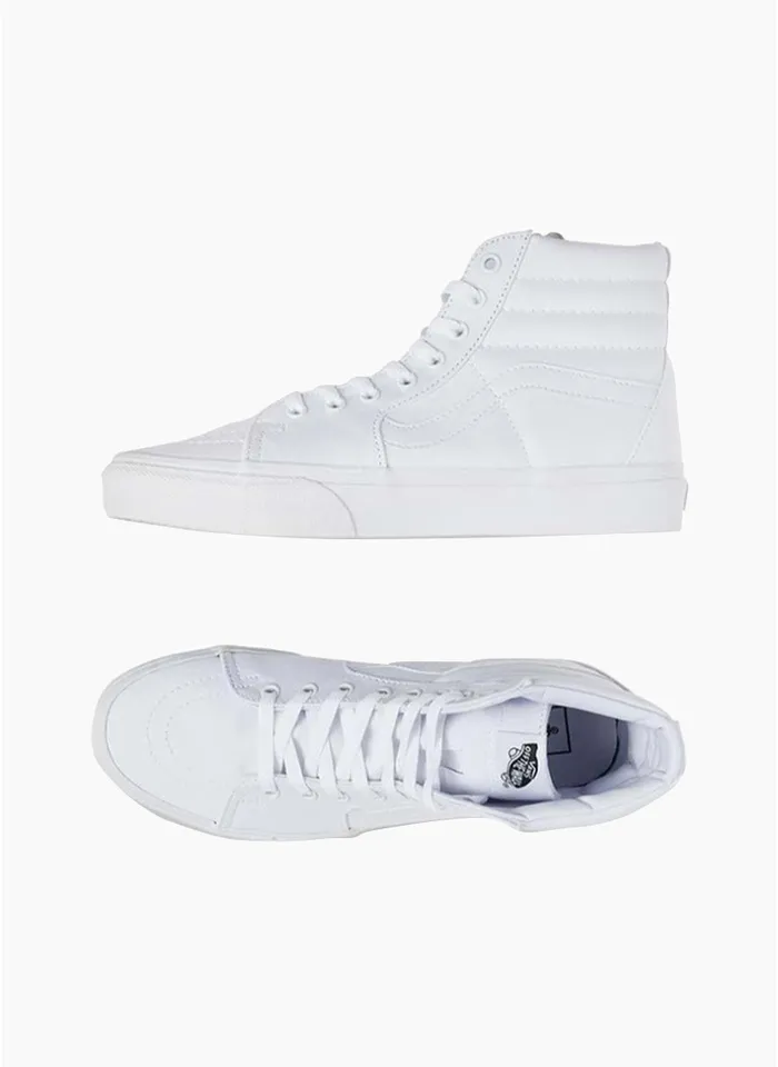 Vans Sk8 Hi True White sneaker