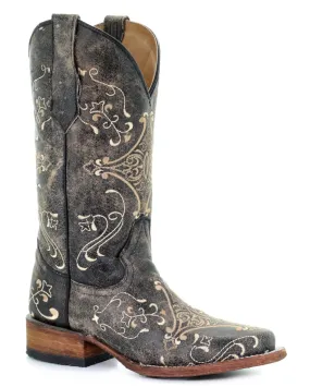 Women's Embroidered Western Boots