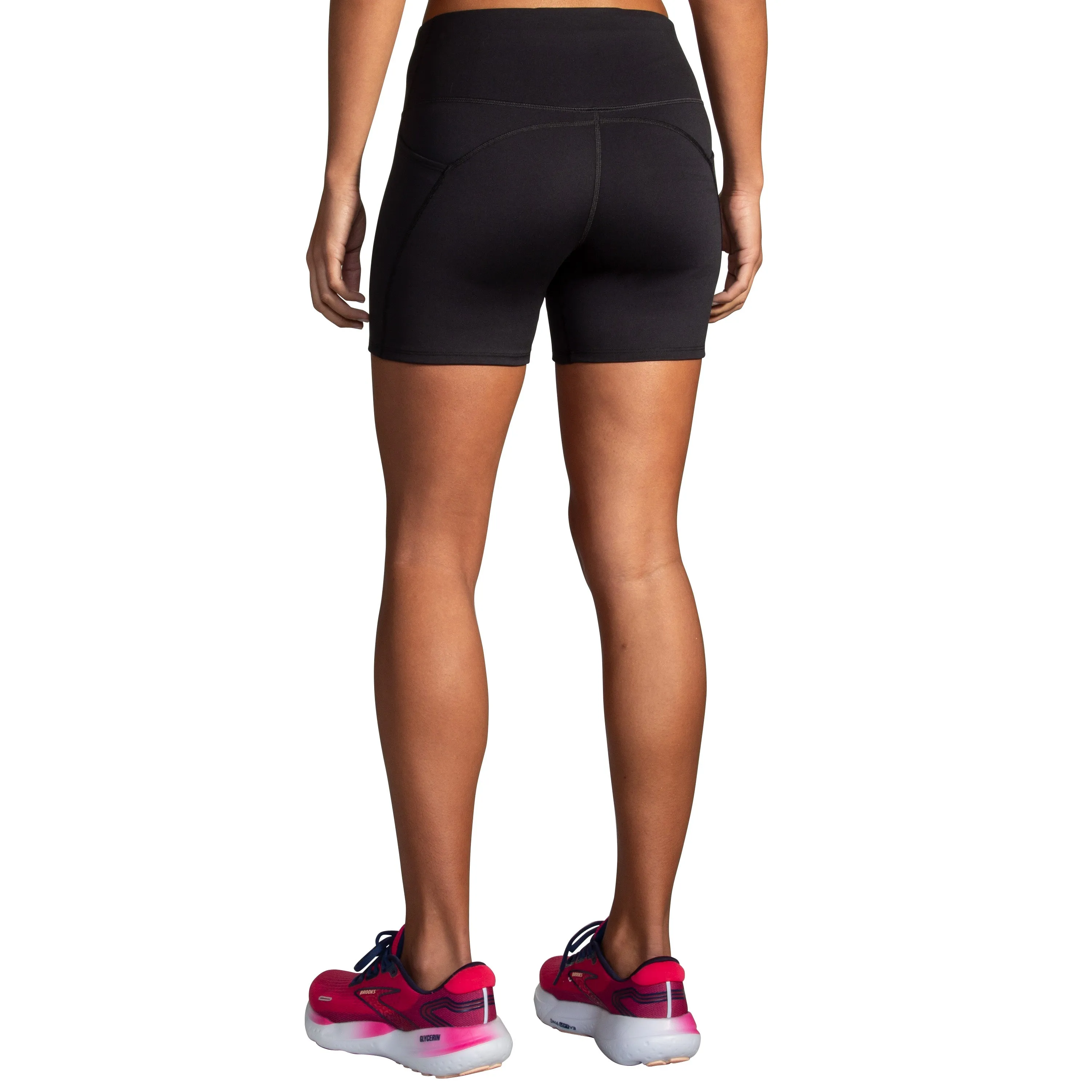 WOMENS SPARK 5 SHORT TIGHT - 001 BLACK