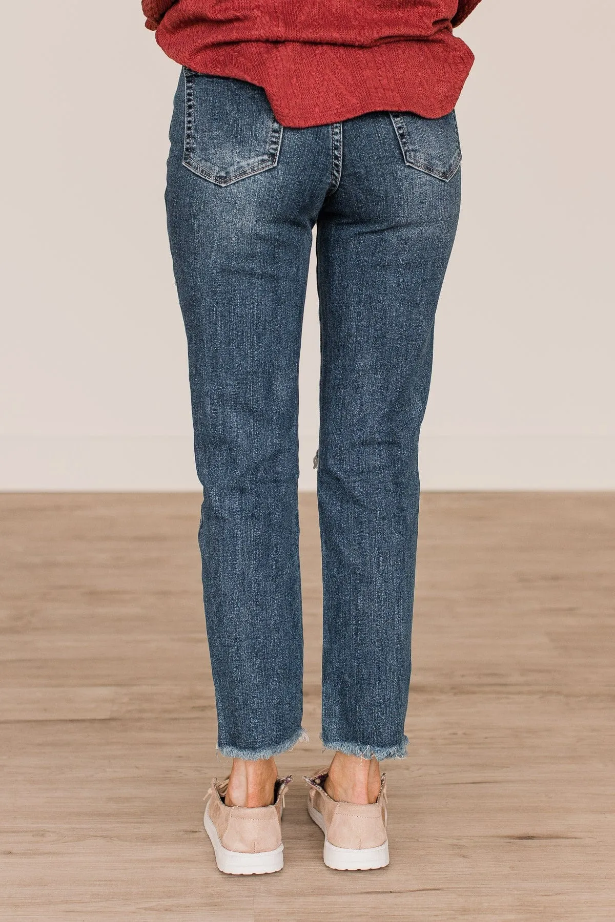 YMI Slim Straight Jeans- Jocelyn Wash