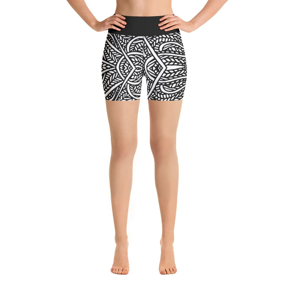 Yoga Shorts – Water Eyes